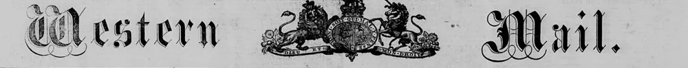 Masthead of the first issue, 1 May 1869 (public domain, via Wikimedia Commons)